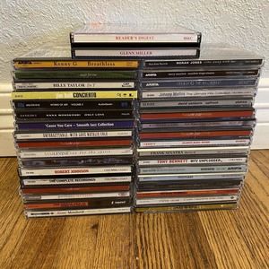 35 Lot-JAZZ CDs Kenny G And Many Others See Photo